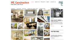 Desktop Screenshot of meconstruction.co.uk